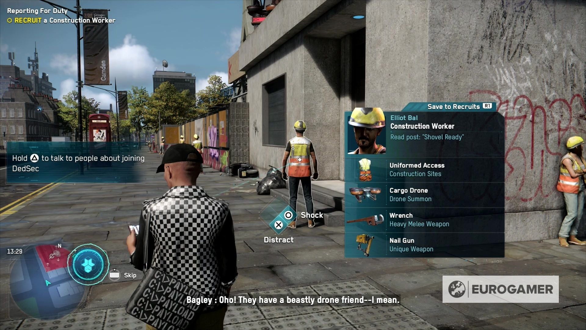 Watch Dogs Legion Drone locations How to find and ride Cargo Drones
